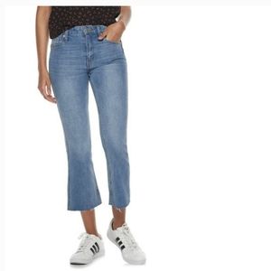 Popsugar High Rise Kick Flare Jeans